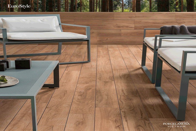 Gạch vân gỗ tự nhiên với chất lượng và độ bền cao