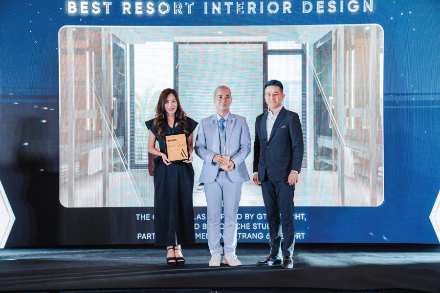 EuroStyle nhận giải thưởng Thiết kế Nội Thất Khu Nghỉ Dưỡng Xuất Sắc nhất Châu Á tại AADA 2023.