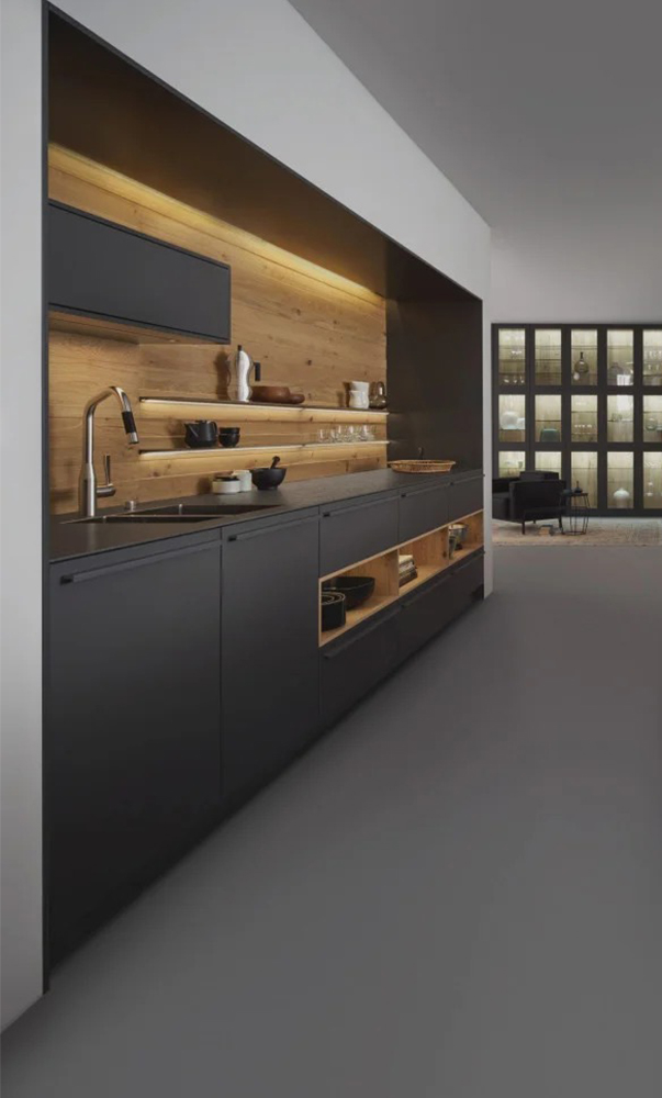 Tủ bếp Bondi - E | Valais thương hiệu Leicht thiết kế cao cấp