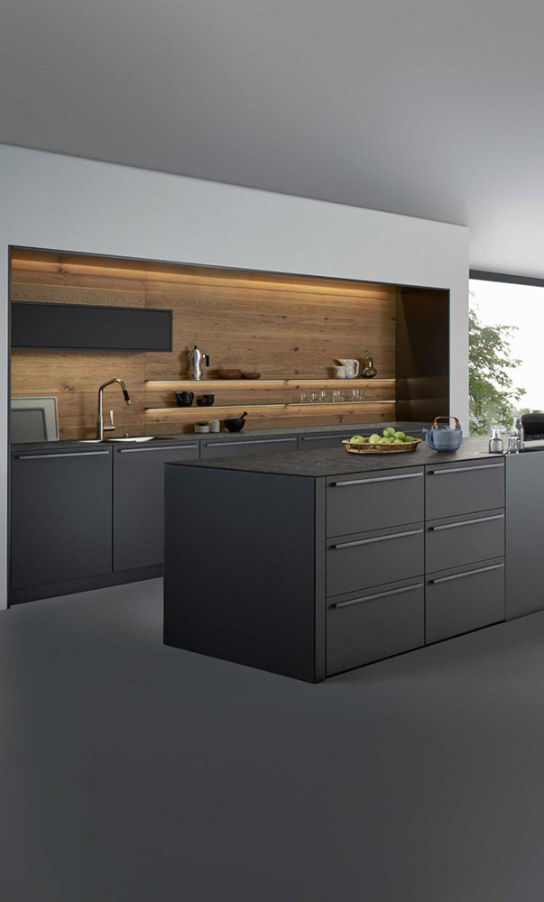 Tủ bếp Bondi - E | Valais thương hiệu Leicht cao cấp nhập khẩu