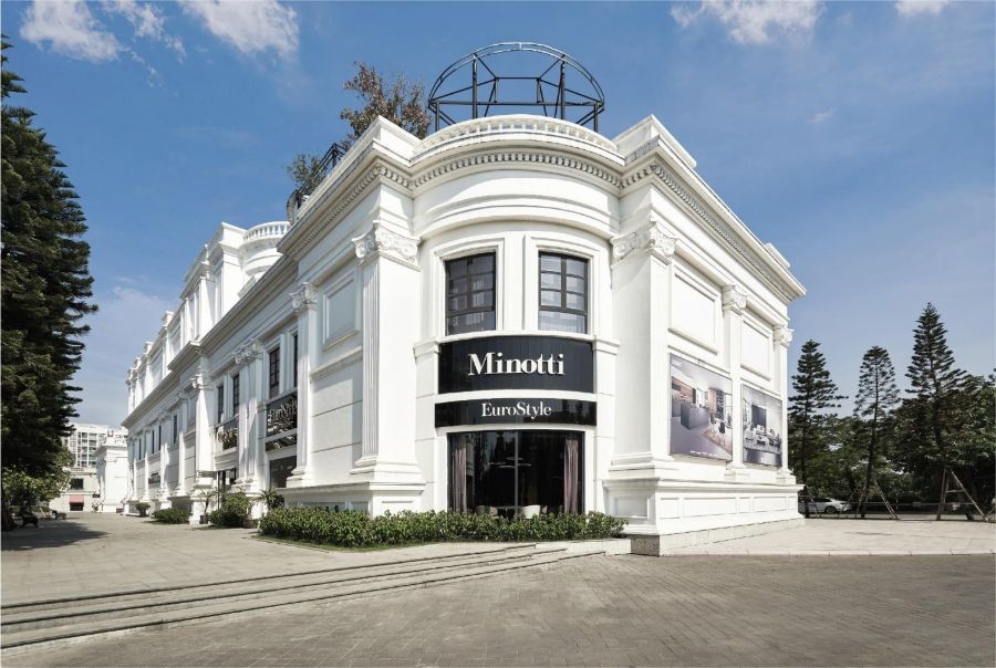 showroom Minotti