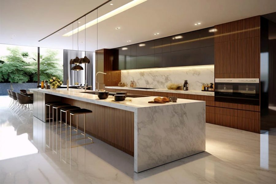 tủ bếp cao cấp