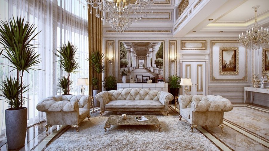 nội thất châu âu cổ điển