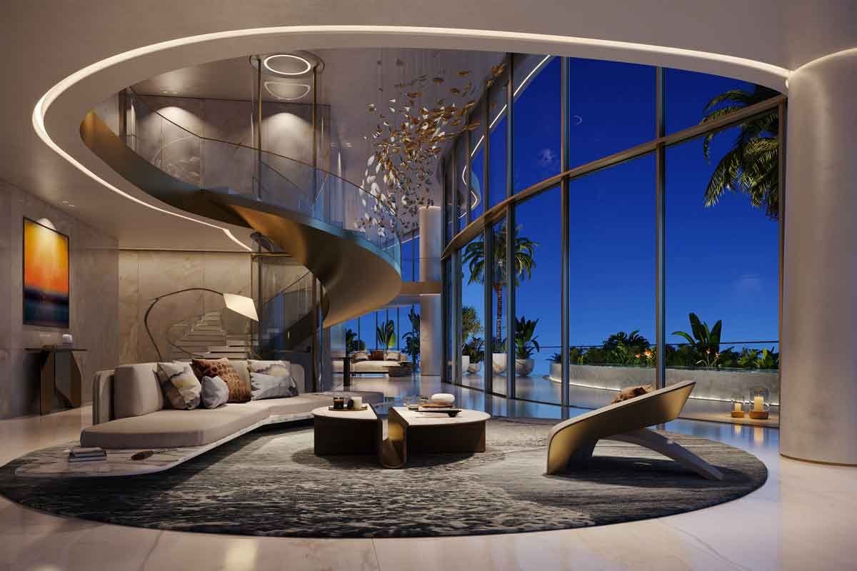 Thiết kế nội thất penthouse