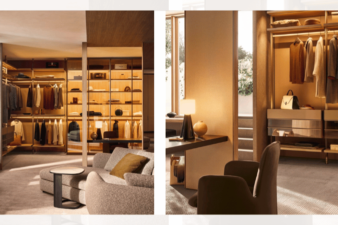  Tủ quần áo hiện đại poliform