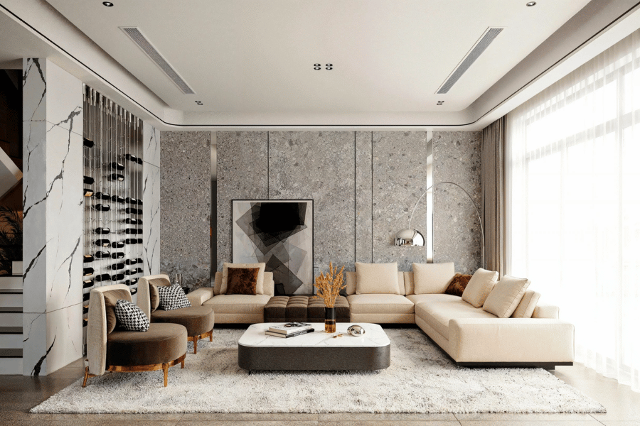 Mẫu phòng khách Smart Modern