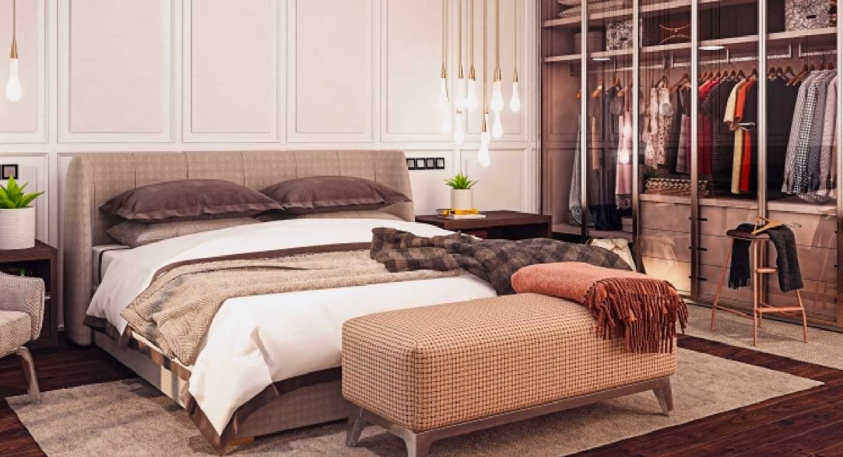 mẫu phòng ngủ Indochine