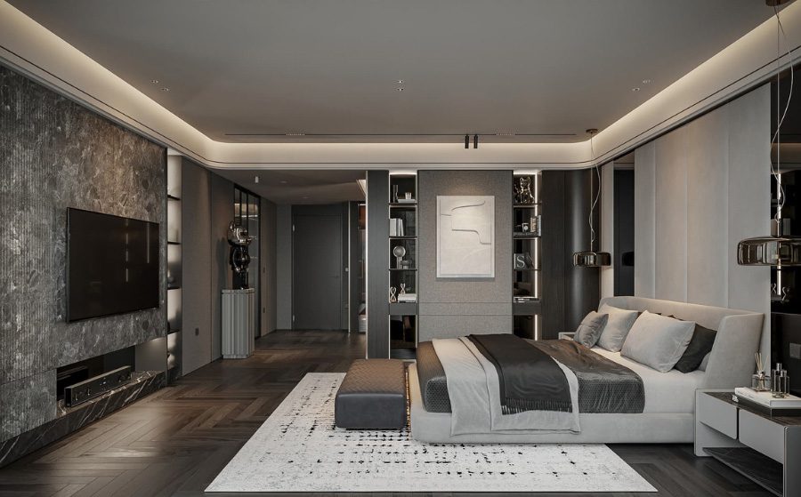 Nguyên tắc phối màu nội thất giúp không gian sang trọng