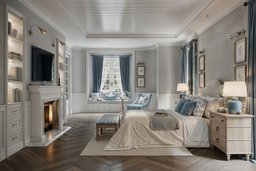 Xu hướng phối màu trung tính trong thiết kế nội thất tinh tế