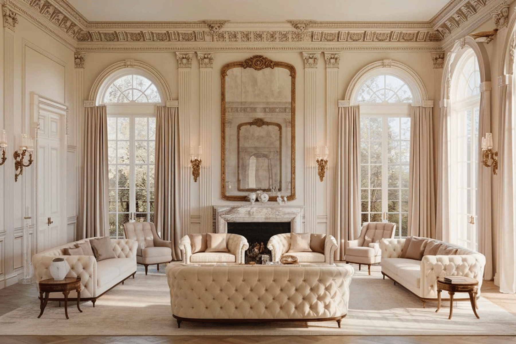 thiết kế nội thất luxury