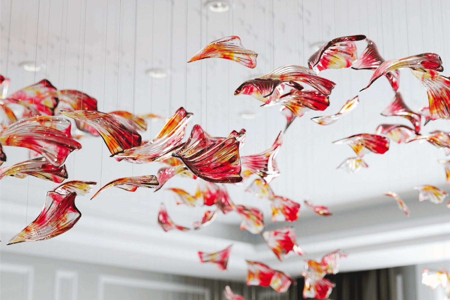 Đèn thả trần Sans Souci thủy tinh cao cấp châu Âu