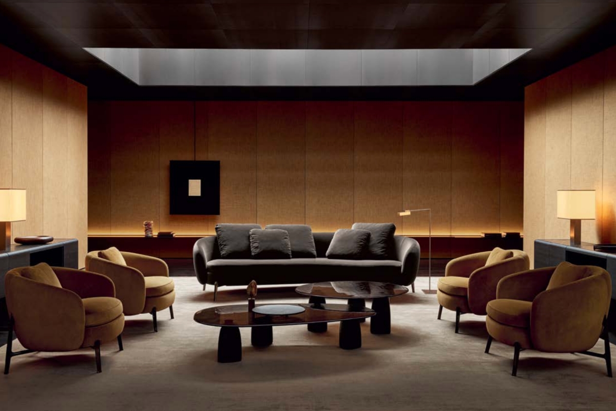 leather sofa