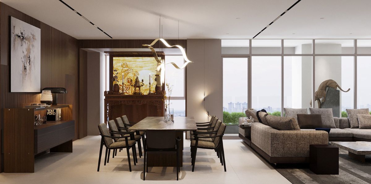 nội thất penthouse bà triệu
