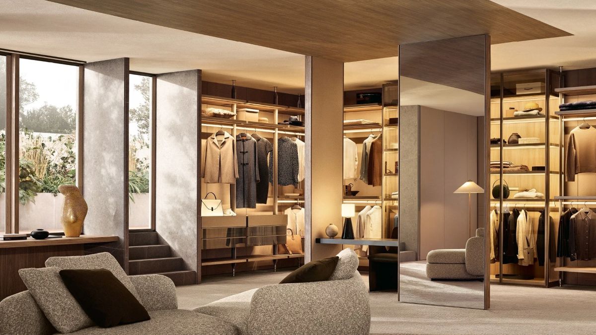 Hệ tủ và walk-in closet Poliform