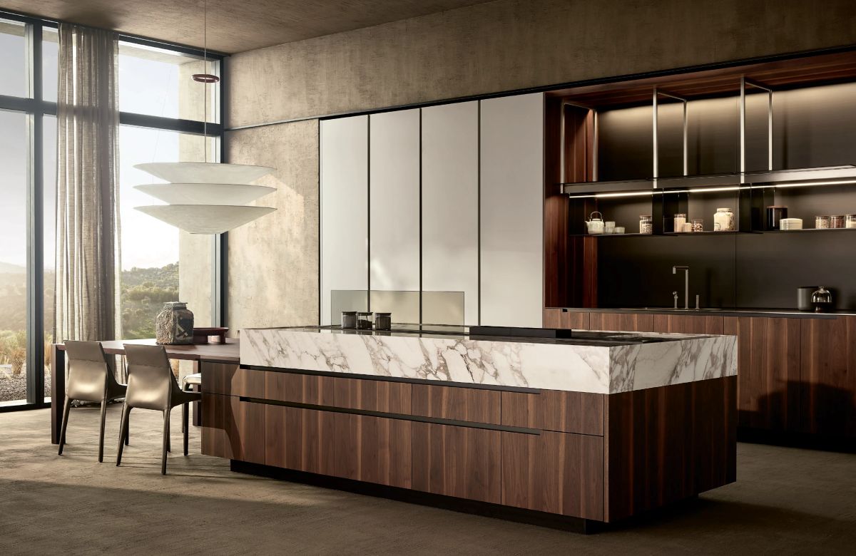 tủ bếp poliform